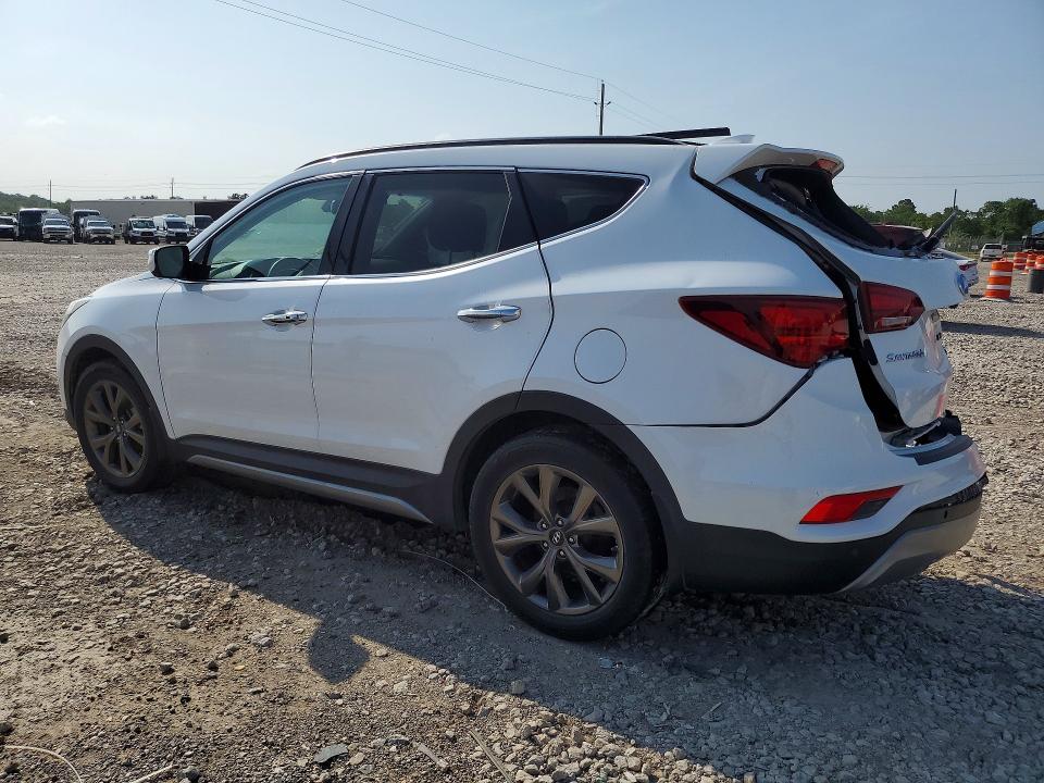 50966726 :رقم المزاد ، 5XYZW4LA3HG502881 vin ، 2017 Hyundai Santa Fe Sport مزاد بيع