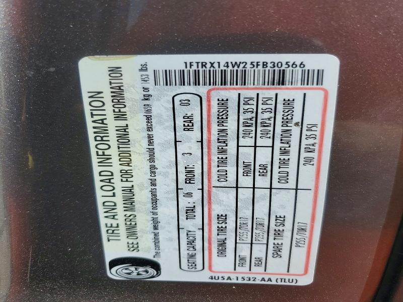 Aukcja sprzedaży 2005 Ford F150, vin: 1FTRX14W25FB30566, numer aukcji: 48645916