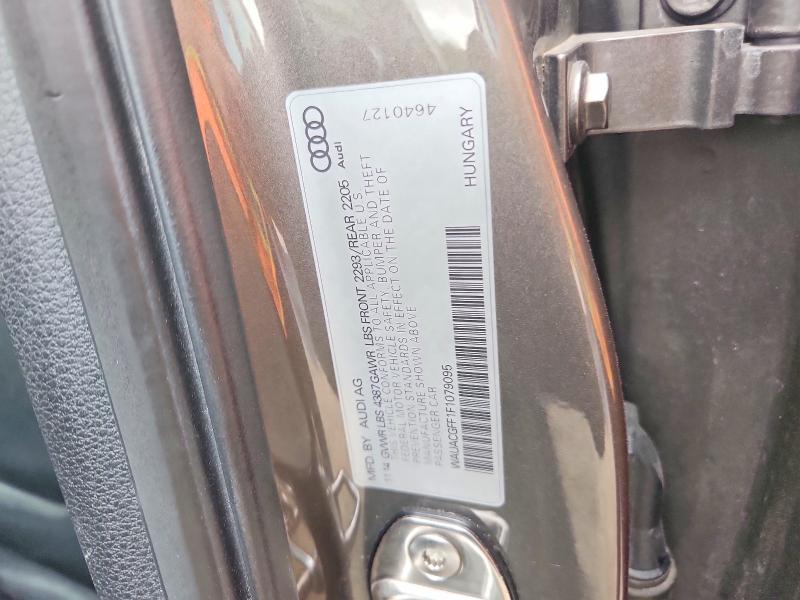 Продаж на аукціоні авто 2015 Audi A3, vin: WAUACGFF1F1079095, номер лоту: 48905166