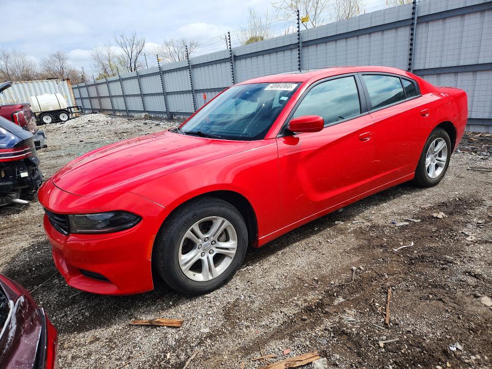 48964966 :رقم المزاد ، 2C3CDXBG1NH220291 vin ، 2022 Dodge Charger مزاد بيع