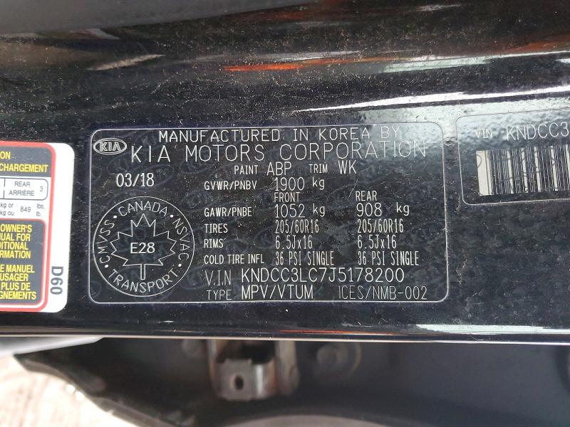 Aukcja sprzedaży 2018 Kia Niro, vin: KNDCC3LC7J5178200, numer aukcji: 47803316