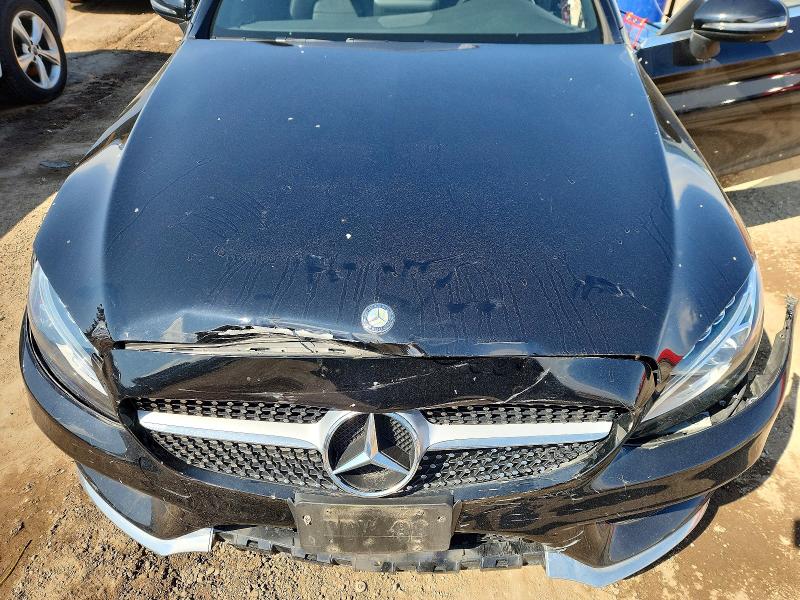 2017 Mercedes-benz C მანქანა იყიდება აუქციონზე, vin: WDDWJ4KB6HF558754, აუქციონის ნომერი: 50673366