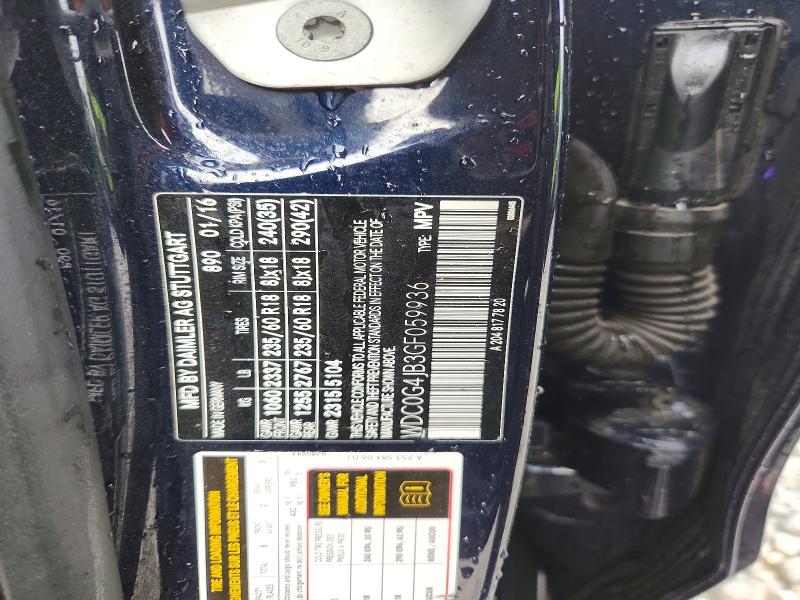Aukcja sprzedaży 2016 Mercedes-benz Glc, vin: WDC0G4JB3GF059936, numer aukcji: 48039416