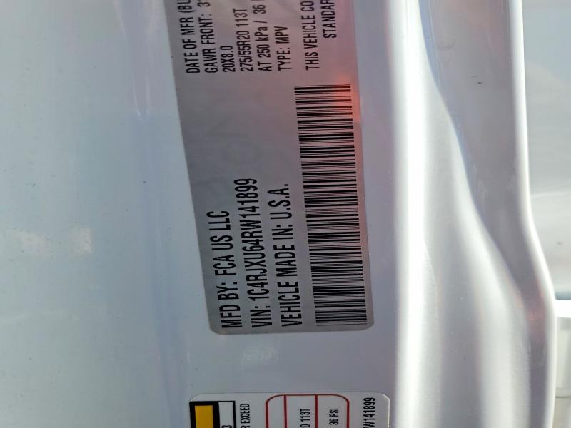 48871376 :رقم المزاد ، 1C4RJXU64RW141899 vin ، 2024 Jeep Wrangler مزاد بيع