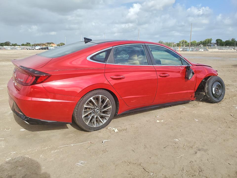48933306 :رقم المزاد ، KMHL34J22MA155060 vin ، 2021 Hyundai Sonata مزاد بيع