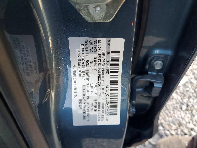 48636806 :رقم المزاد ، JM3TB2CA0F0447533 vin ، 2015 Mazda Cx-9 مزاد بيع