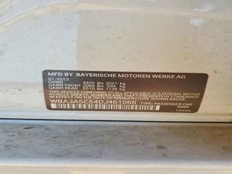 49105286 :رقم المزاد ، WBA3A5C54DJ461066 vin ، 2013 Bmw 328 مزاد بيع
