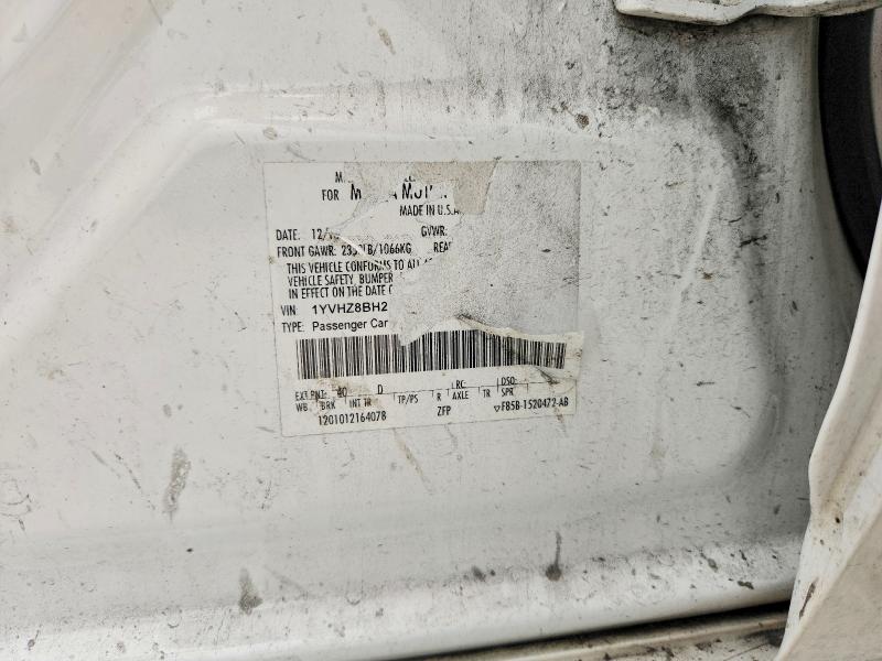 Продаж на аукціоні авто 2011 Mazda 6, vin: 1YVHZ8BH2B5M12818, номер лоту: 50480006