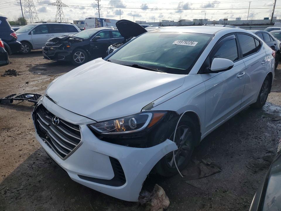 Продажа на аукционе авто 2018 Hyundai Elantra, vin: 5NPD84LF4JH360300, номер лота: 49979226