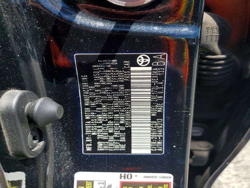 Aukcja sprzedaży 2018 Toyota Corolla, vin: 5YFBURHE6JP817918, numer aukcji: 50686206