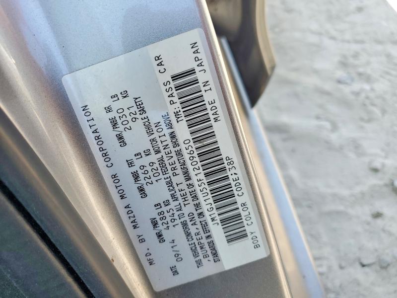 Продажа на аукционе авто 2015 Mazda 6, vin: JM1GJ1U55F1209650, номер лота: 50627376