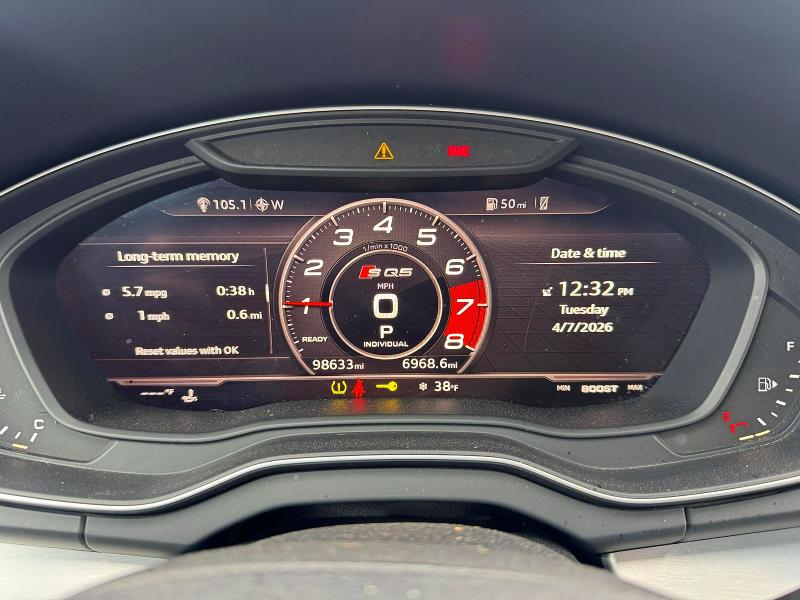 2018 Audi Sq5 მანქანა იყიდება აუქციონზე, vin: WA1A4AFY7J2009502, აუქციონის ნომერი: 49484216