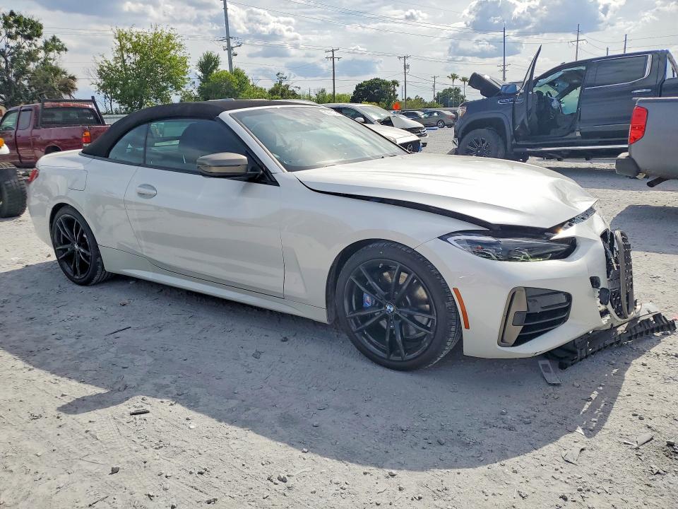 2021 Bmw M440i მანქანა იყიდება აუქციონზე, vin: WBA53AT08MCG90650, აუქციონის ნომერი: 50057276