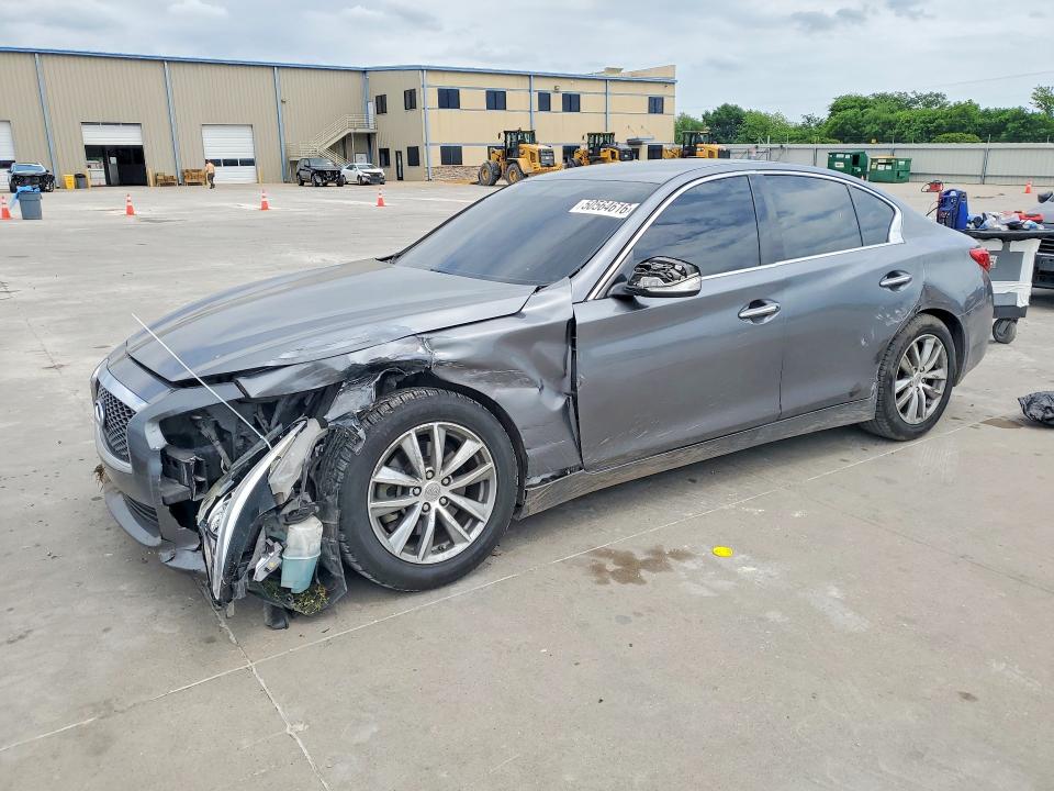 50564616 :رقم المزاد ، JN1BV7APXFM339075 vin ، 2015 Infiniti Q50 مزاد بيع