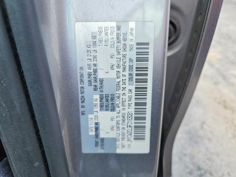 Продаж на аукціоні авто 2015 Mazda 5, vin: JM1CW2CL9F0183081, номер лоту: 51758766