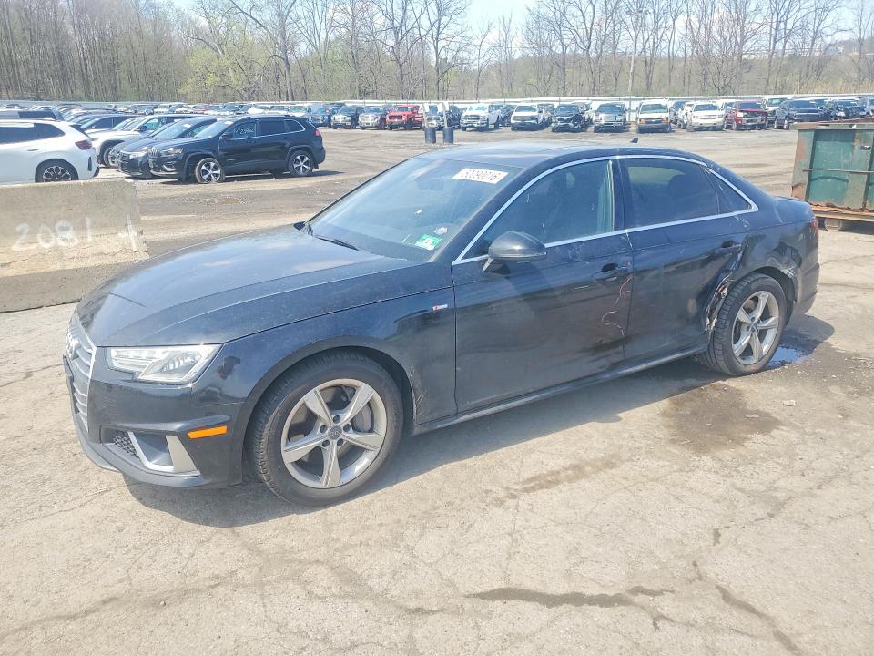 2019 Audi A4 მანქანა იყიდება აუქციონზე, vin: WAUDNAF45KA012707, აუქციონის ნომერი: 50090016