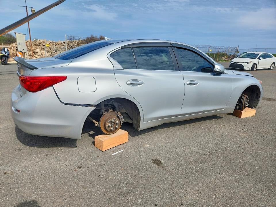 2014 Infiniti Q50 მანქანა იყიდება აუქციონზე, vin: JN1BV7AP1EM689158, აუქციონის ნომერი: 50177546