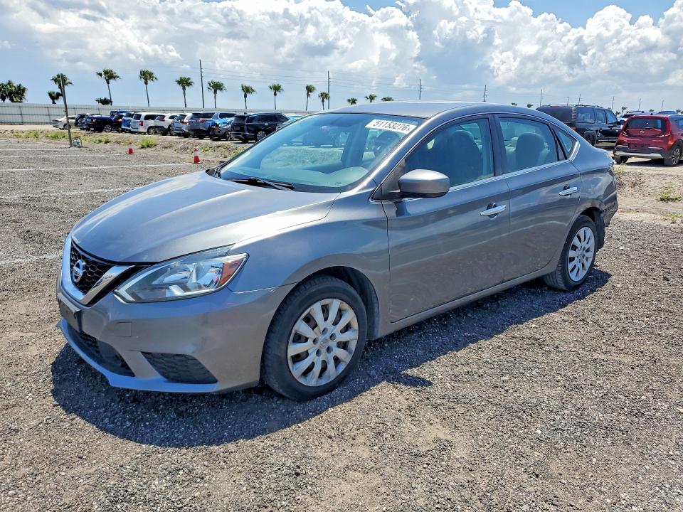 51153276 :رقم المزاد ، 3N1AB7AP2KY263945 vin ، 2019 Nissan Sentra مزاد بيع