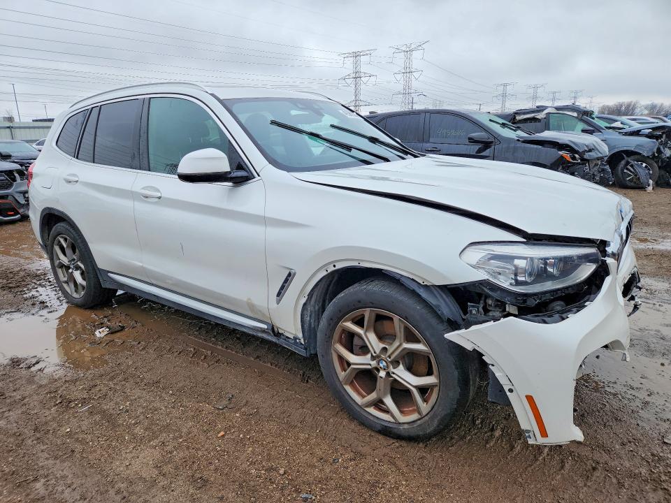 49390336 :رقم المزاد ، 5UXTY5C07LLT36261 vin ، 2020 Bmw X3 مزاد بيع