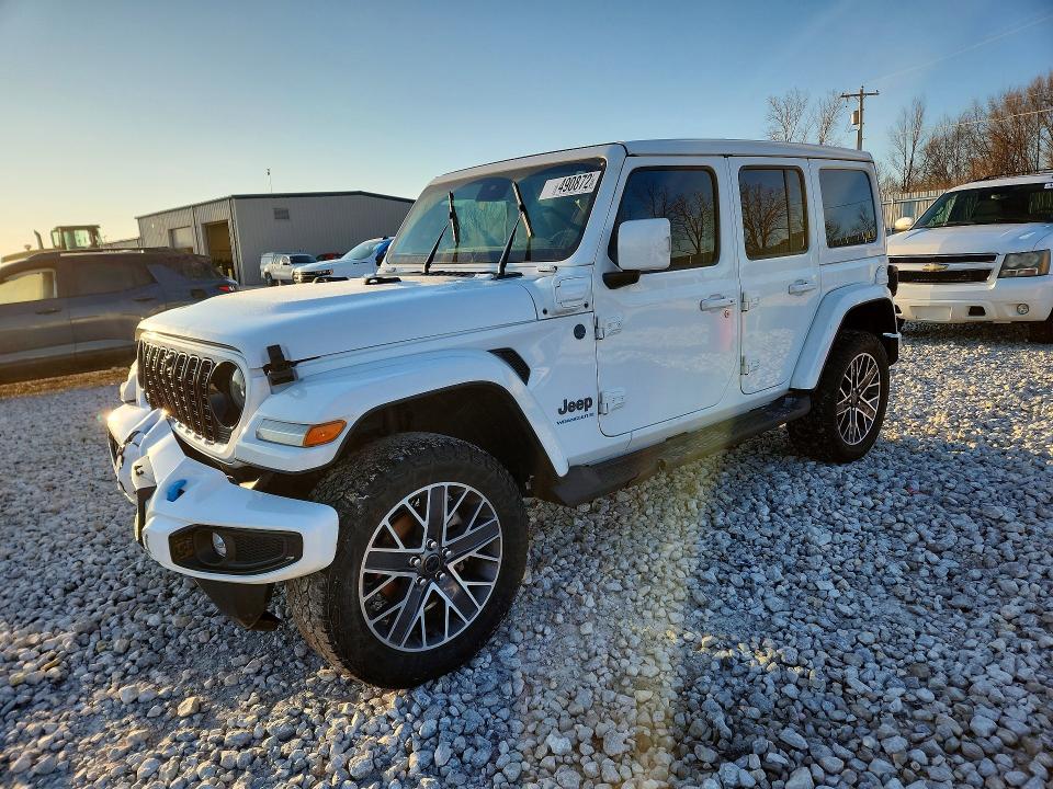 49087236 :رقم المزاد ، 1C4RJXU65RW144746 vin ، 2024 Jeep Wrangler مزاد بيع