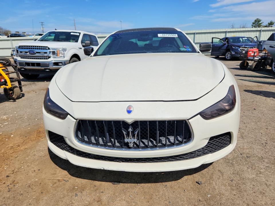 Продажа на аукционе авто 2015 Maserati Ghibli, vin: ZAM57XSA8F1139355, номер лота: 49735966