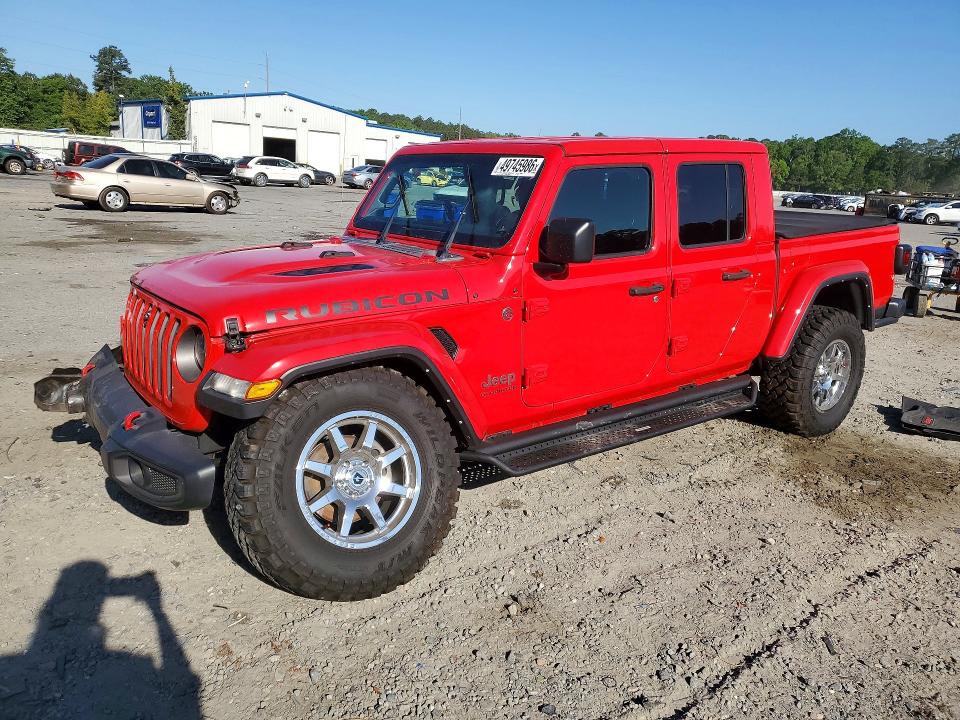 2022 Jeep Gladiator მანქანა იყიდება აუქციონზე, vin: 1C6JJTBG6NL154030, აუქციონის ნომერი: 49745986