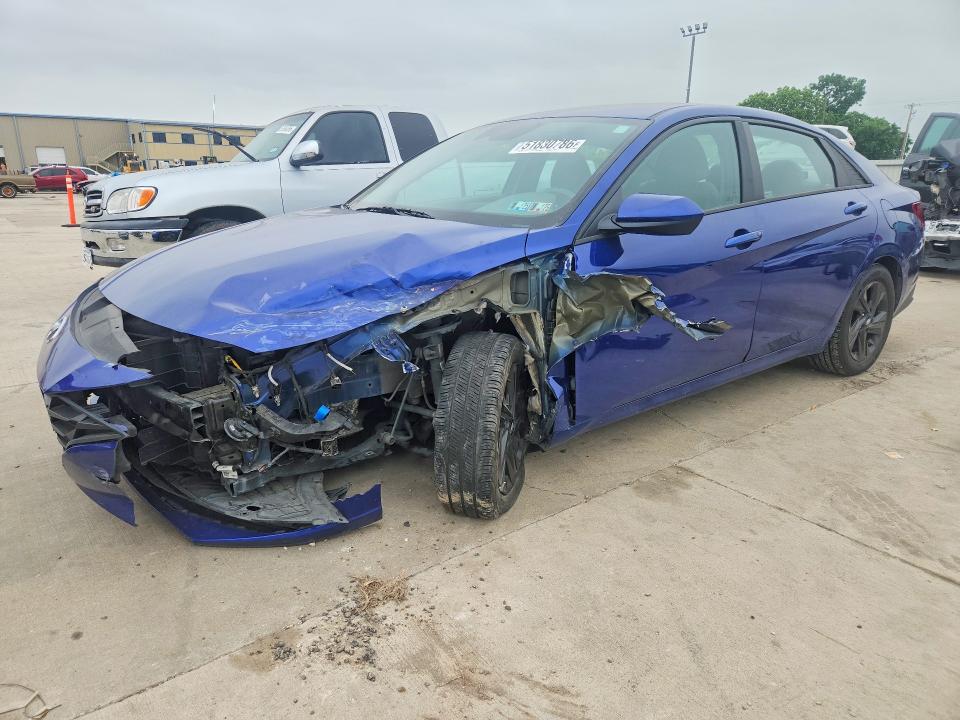 51830786 :رقم المزاد ، 5NPLS4AG0NH084860 vin ، 2022 Hyundai Elantra مزاد بيع