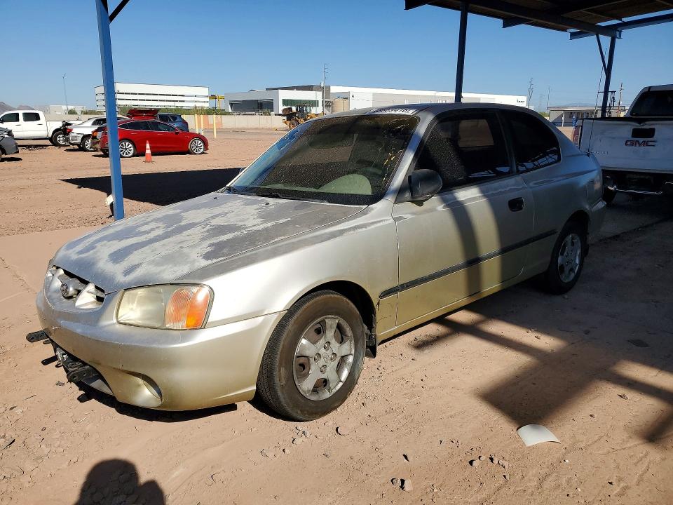Продажа на аукционе авто 2001 Hyundai Accent, vin: KMHCF35G61U149781, номер лота: 48869416