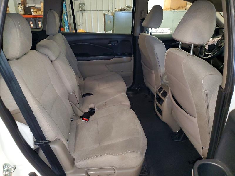 2016 Honda Pilot მანქანა იყიდება აუქციონზე, vin: 5FNYF6H3XGB010985, აუქციონის ნომერი: 50110876