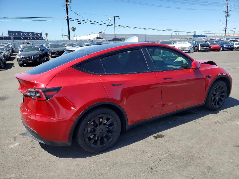 2022 Tesla Model Y მანქანა იყიდება აუქციონზე, vin: 7SAYGAEE8NF352098, აუქციონის ნომერი: 48977066