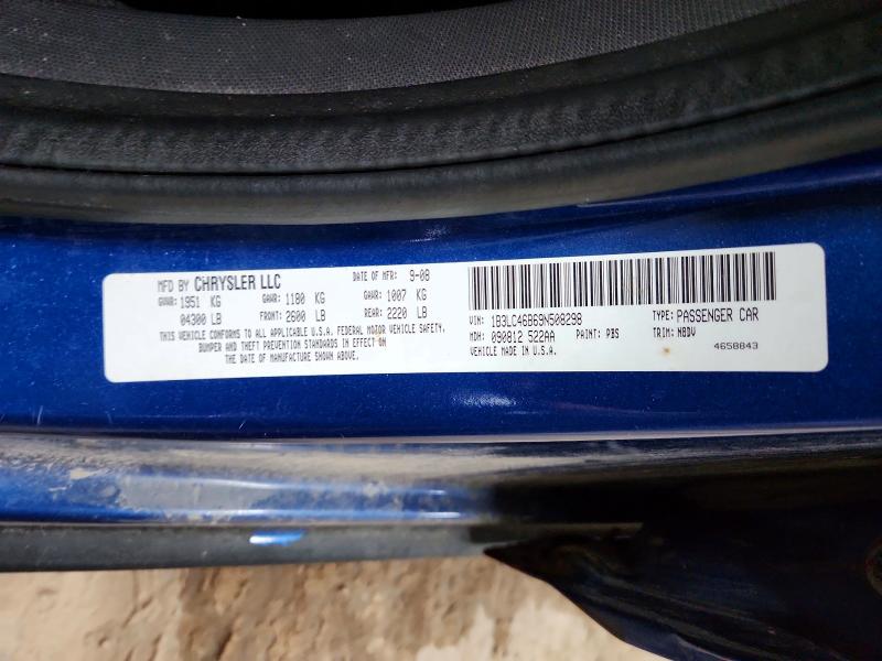 Продаж на аукціоні авто 2009 Dodge Avenger, vin: 1B3LC46B69N508298, номер лоту: 51469406