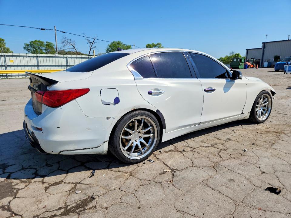 49253786 :رقم المزاد ، JN1BV7AR3EM693777 vin ، 2014 Infiniti Q50 مزاد بيع