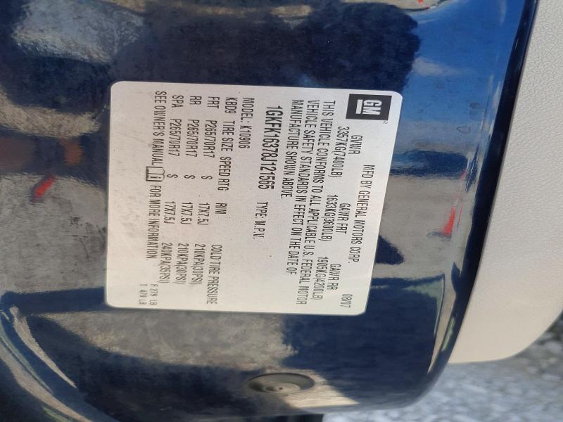 2008 Gmc Yukon Xl მანქანა იყიდება აუქციონზე, vin: 1GKFK16378J121565, აუქციონის ნომერი: 49852786