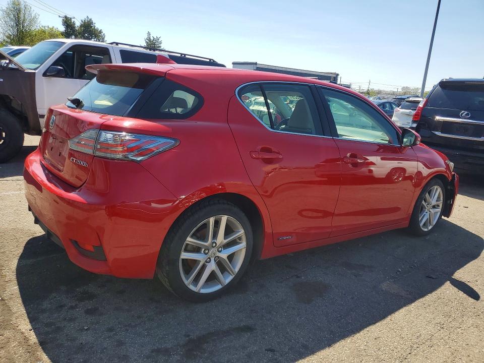 Aukcja sprzedaży 2015 Lexus Ct 200h, vin: JTHKD5BH7F2221670, numer aukcji: 48815526