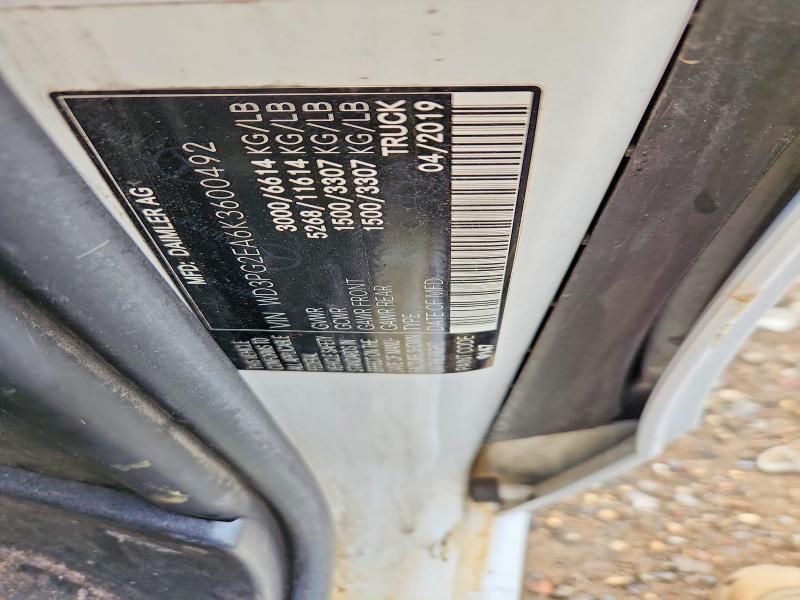 Aukcja sprzedaży 2019 Mercedes Benz Metris, vin: WD3PG2EA6K3600492, numer aukcji: 50855666
