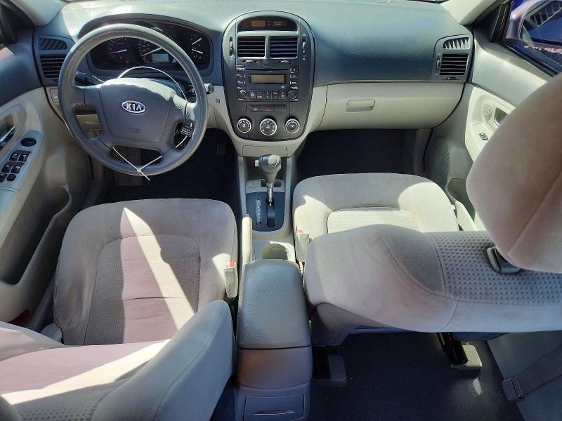 Продажа на аукционе авто 2008 Kia Spectra, vin: KNAFE121185554439, номер лота: 50239026