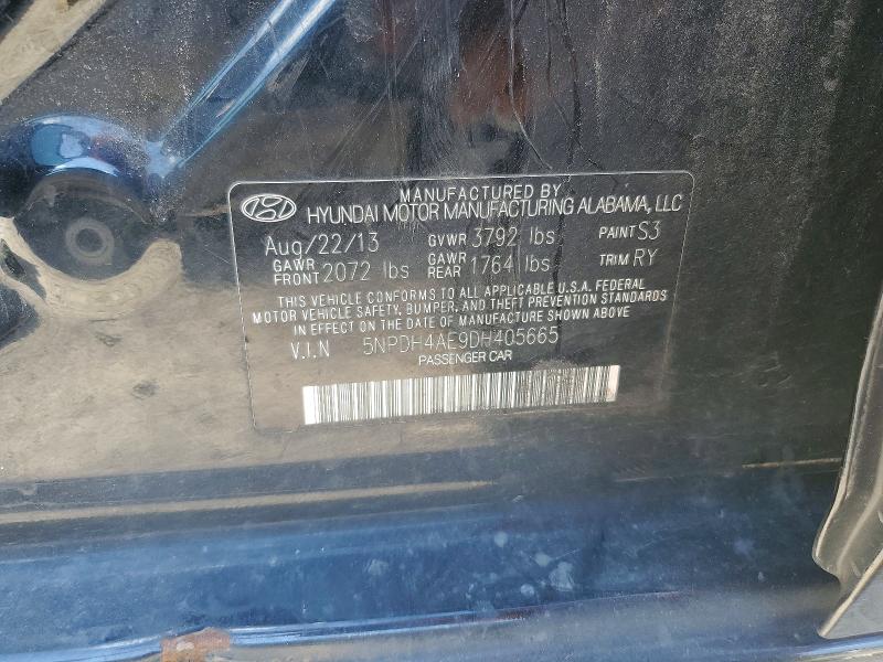 Продаж на аукціоні авто 2013 Hyundai Elantra, vin: 5NPDH4AE9DH405665, номер лоту: 49043506