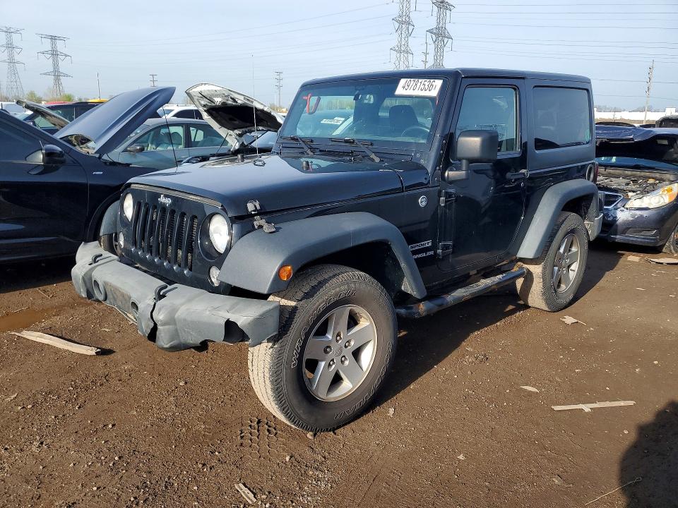 Продажа на аукционе авто 2015 Jeep Wrangler, vin: 1C4AJWAGXFL520875, номер лота: 49781536