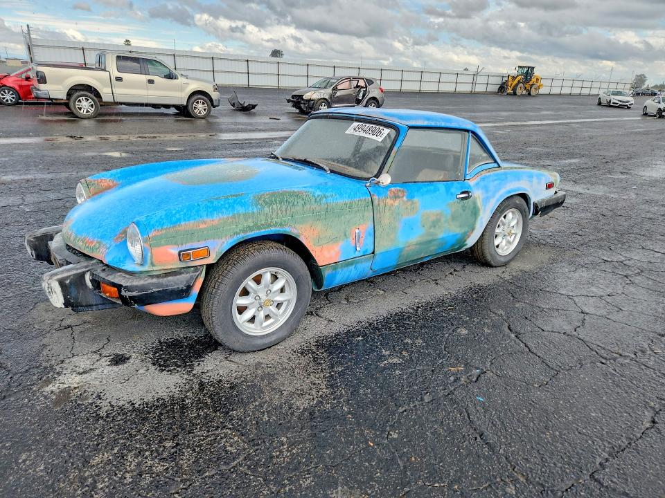 Продаж на аукціоні авто 1979 Triumph Car Spitfire 1500, vin: FM98724UC, номер лоту: 49948906
