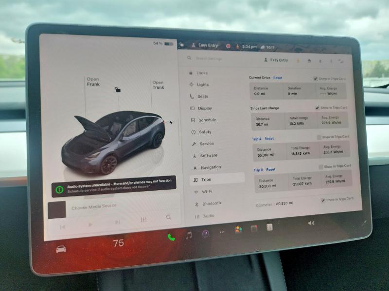 2022 Tesla Model Y მანქანა იყიდება აუქციონზე, vin: 7SAYGAEE6NF467587, აუქციონის ნომერი: 51250186