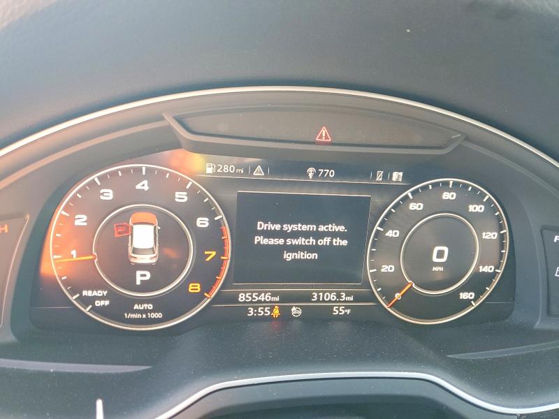 2019 Audi Q7 მანქანა იყიდება აუქციონზე, vin: WA1VAAF72KD020396, აუქციონის ნომერი: 47290396