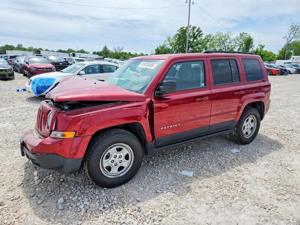 Auction sale of the 2015 Jeep Patriot, vin: 1C4NJRBB5FD332040, lot number: 91020495