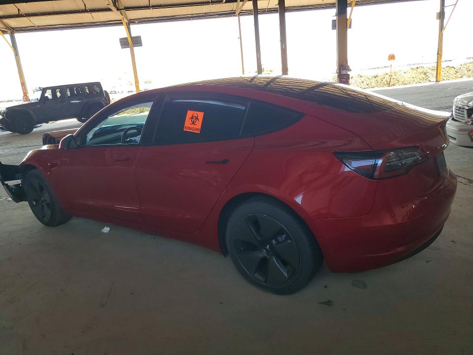 51547216 :رقم المزاد ، 5YJ3E1EA4NF131978 vin ، 2022 Tesla Model 3 مزاد بيع