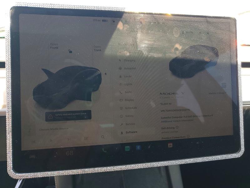 Продажа на аукционе авто 2025 Tesla Model Y, vin: 7SAYGDEDXSF302775, номер лота: 48677796