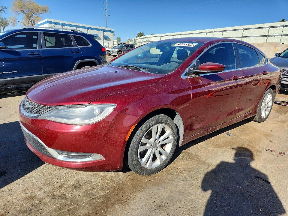 48211196 :رقم المزاد ، 1C3CCCAB8FN521344 vin ، 2015 Chrysler 200 مزاد بيع