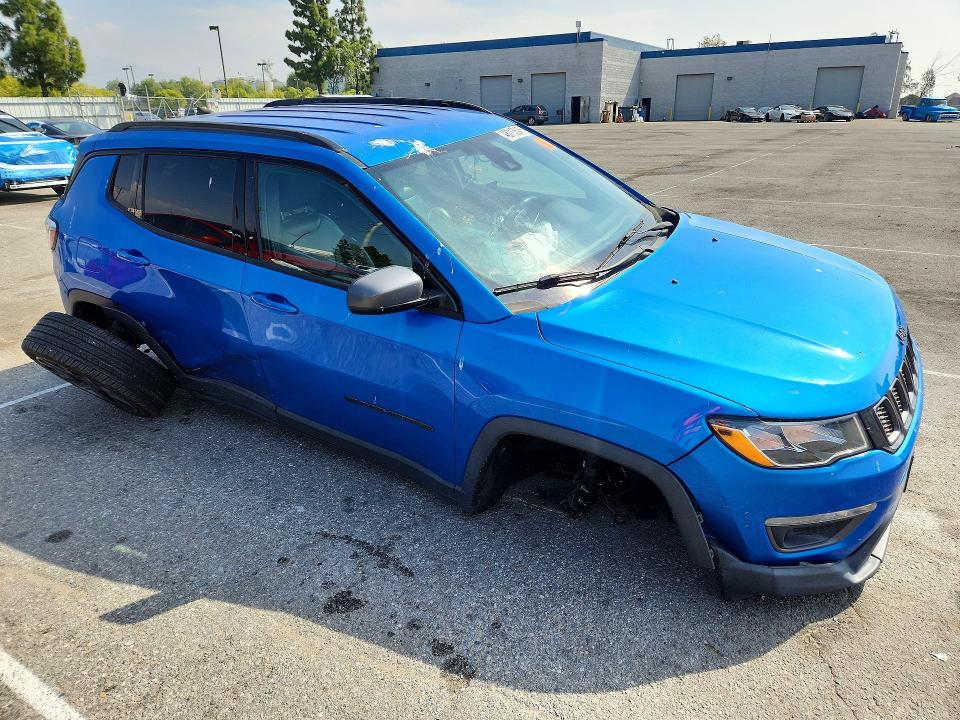 Aukcja sprzedaży 2021 Jeep Compass, vin: 3C4NJCEB5MT564184, numer aukcji: 48715846