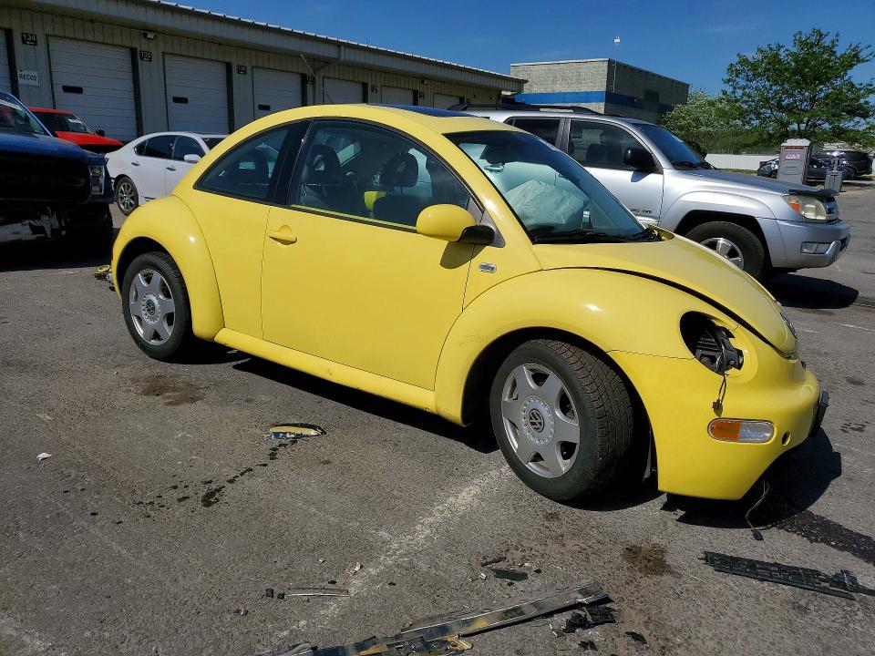 2001 Volkswagen New Beetle მანქანა იყიდება აუქციონზე, vin: 3VWCP21CX1M461229, აუქციონის ნომერი: 50457516