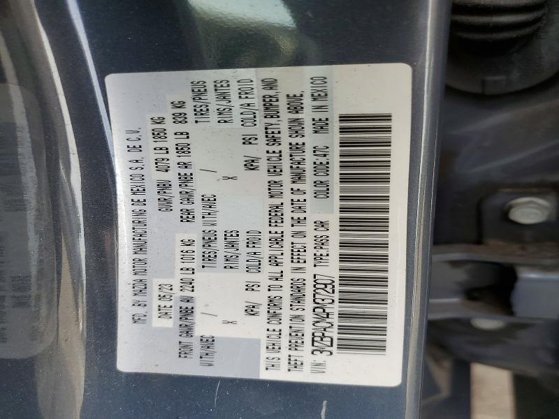 49283096 :رقم المزاد ، 3MZBPACM4PM372907 vin ، 2023 Mazda 3 مزاد بيع