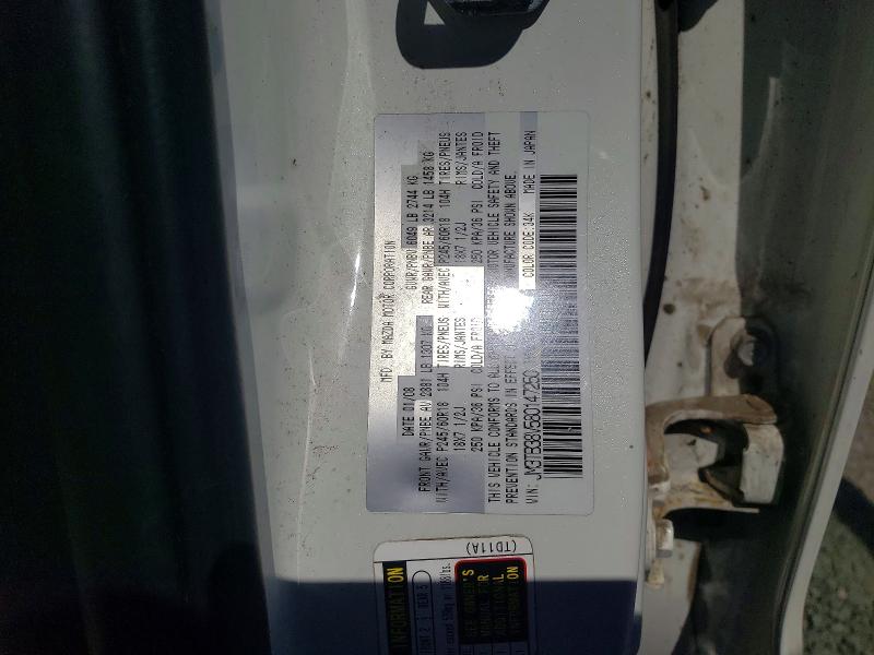 2008 Mazda Cx-9 მანქანა იყიდება აუქციონზე, vin: JM3TB38V580147250, აუქციონის ნომერი: 48934176