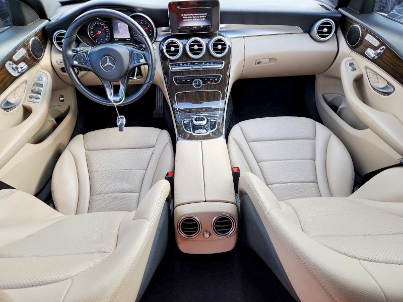 49984046 :رقم المزاد ، WDDWF4KB4JR347848 vin ، 2018 Mercedes-benz C مزاد بيع